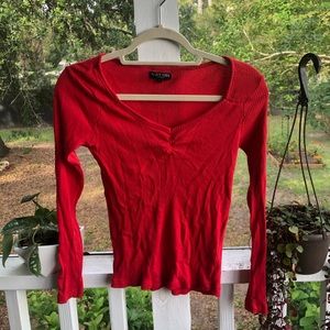 Long Sleeve, Fitted Top